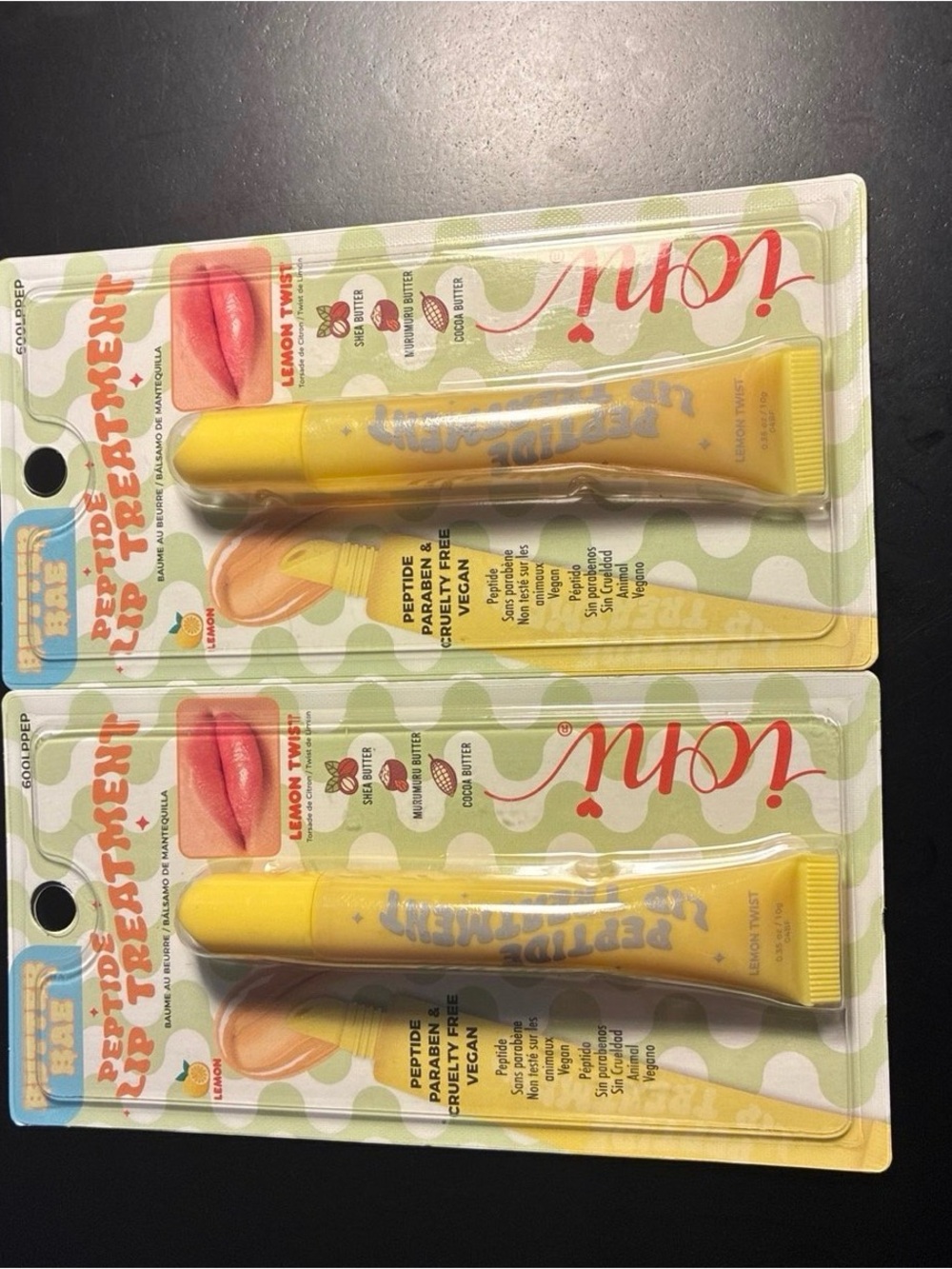 Ioni Peptide Lip Treatment - Lemon Twist (Yellow)